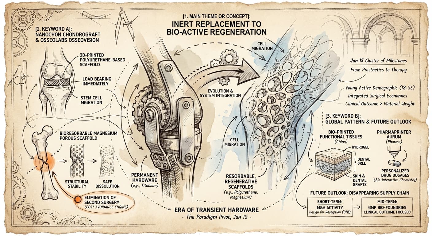 The 'Bio-Active' Shift: Regenerative Manufacturing Eclipses the Inert Implant